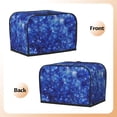 thumbnail image 3 of Fotbe Blurred Star Snow Christmas for Two Slice Toaster Cover, Fingerprint Protector, Super Soft Appliance Cover And Dust Cover,Bread Dust Cover & Fingerprint Protection, 3 of 7