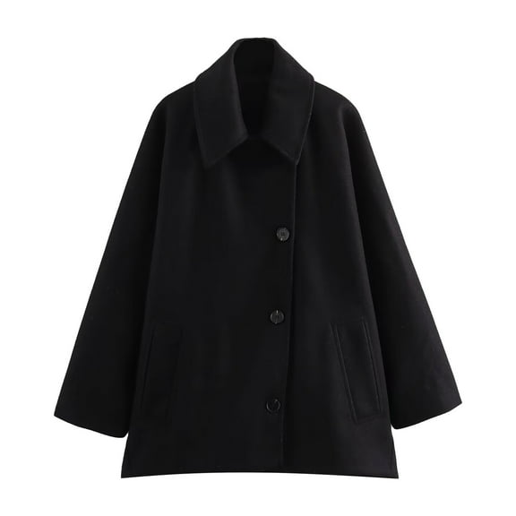 Women’s Winter Blend Short Coat Windbreaker Jacket Stylish And Warm Outerwear For Cold Weather Womens plus Snow Jacket Coat for Women Hooded Jackets for Women Hooded Winter Women Sweater Coat for