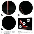 thumbnail image 3 of Designart "Stylish High Heels Sleek Silhouette II" Fashion Floater Framed Canvas Wall Art, 3 of 7