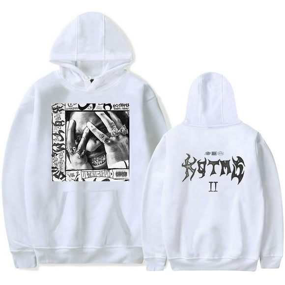 Denzel Curry Hooded sportswear for men and women, fashionable long sleeved hooded sportswear, street wear