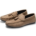 thumbnail image 1 of Mocasines Formales De Gamuza Zapatos Casuales De Vestir Elegante, 1 of 6