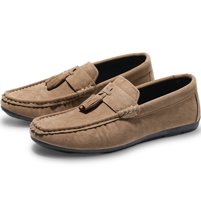 Mocasines Formales De Gamuza Zapatos Casuales De Vestir Elegante