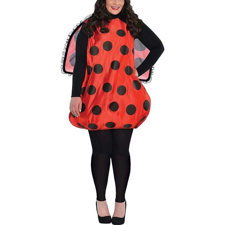 Kids Girl Ladybug Cosplay Costume Set Halloween Party Jumpsuit