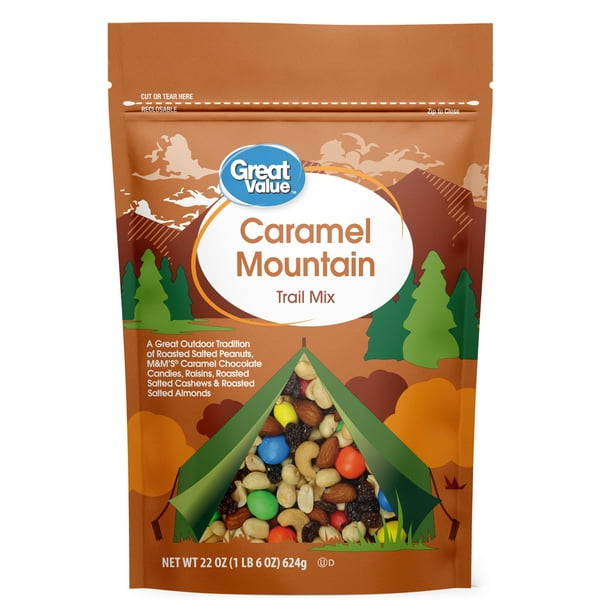 Great Value Caramel Mountain Trail Mix, 22 oz