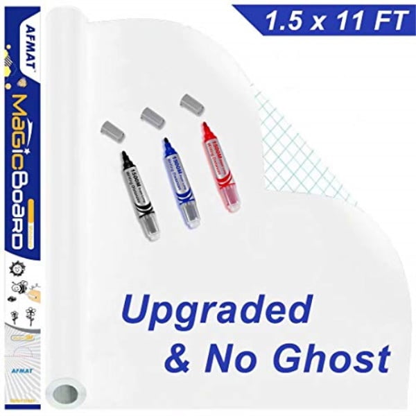 dry erase contact paper, white board roll sticker, afmat whiteboard