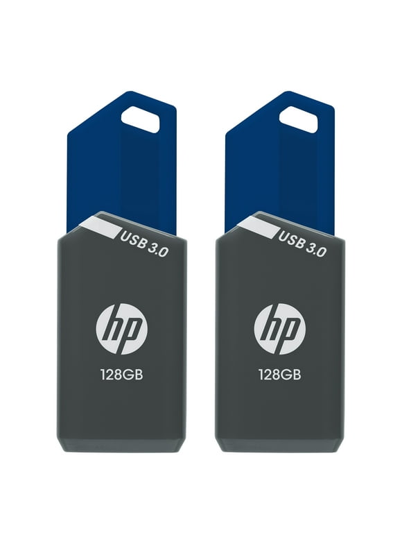 HP 128GB x900w USB 3.0 Flash Drive 2-Pack