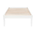 thumbnail image 5 of Powell Plumley 15.75" High Low Profile Platform Bed Frame, Twin, White, 5 of 12
