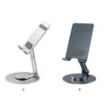 thumbnail image 2 of sweethay Soporte para teléfono multifuncional Rotación de 360 ​​grados y agarre antideslizante Soporte para teléfono móvil ajustable Teléfono y Comunicación plata, 2 of 6