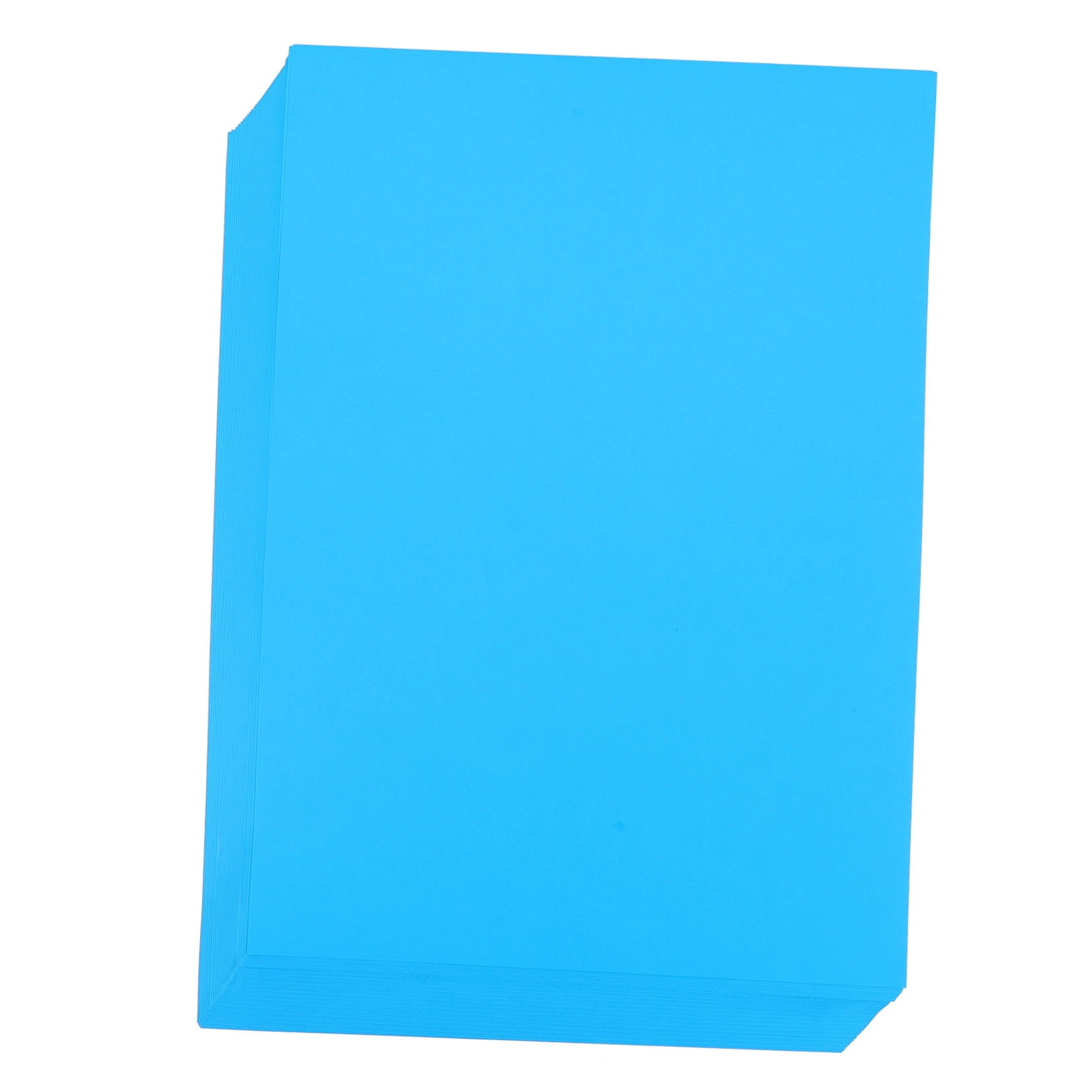 WHAMVOX  50 Sheets Color Cardboard Painting Paper Drawing Student Child Blue