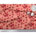 thumbnail image 3 of Soimoi Cotton Duck Fabric Raspberry,Strawberry & Cherry Fruits Print Fabric by The Yard 56 Inch Wide, 3 of 3