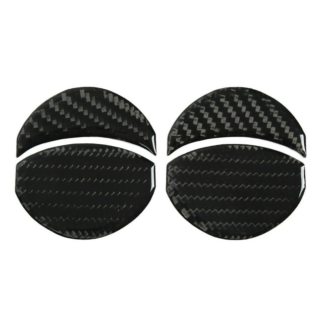Air Outlet Decoration Trim, Air Vent Cover Trim Carbon Fiber Impeccable Stickup Easy To Clean For Car ANGGREK Tipo 1