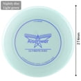 thumbnail image 1 of Luminous Sport Disc 175g, 10.63" , Team Flying Disc, Great, 1 of 8