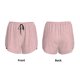 thumbnail image 3 of Balery Stripes Pantalones cortos deportivos para mujer con forro y dos bolsillos, elásticos, para entrenamiento, gimnasio, yoga-Medium, 3 of 7