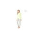 thumbnail image 3 of Aeropostale Sudadera con capucha de punto a rayas para mujer, amarillo, extragrande, 3 of 3