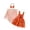 R19 Orange, variant on Ruiwill Newborn Girls Halloween Outfit Fall Winter Soft Romper Dress Headbands 3 Pieces Set Pumpkin Print Long Sleeve Crew Neck Girls Outfit Size 9-12 Months