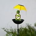 thumbnail image 6 of Solar Bird Feeder with Light, 2 in 1 Garden Decoration Bird Feeding Station with Ground Stake, Solar Bird Feeder with Light Waterproof Automatic Night Illumination, Thoughtful Gift for Nature Lovers, 6 of 6