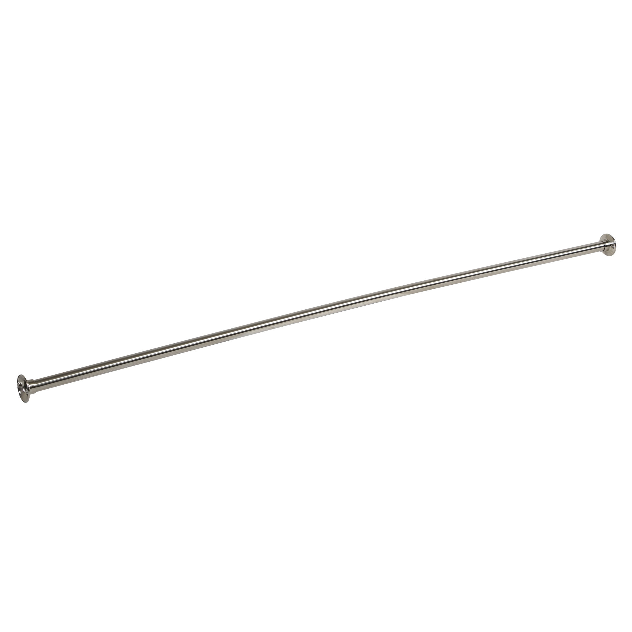 60 in. Shower Rod in Satin Nickel
