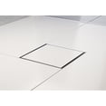 thumbnail image 2 of Kingston Brass BSF6621 Watercourse 6-Inch Stainless Steel Square Shower Drain with Hair Catcher in Polished Chrome, 2 of 6