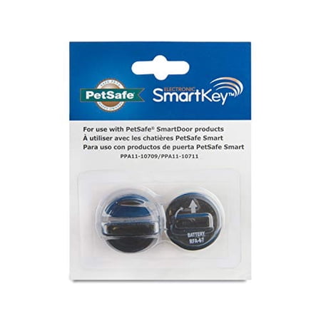 PetSafe Electronic SmartKey for SmartDoor - Dog and Cat Keys - Add More Pets - Fits Collar ID Tags