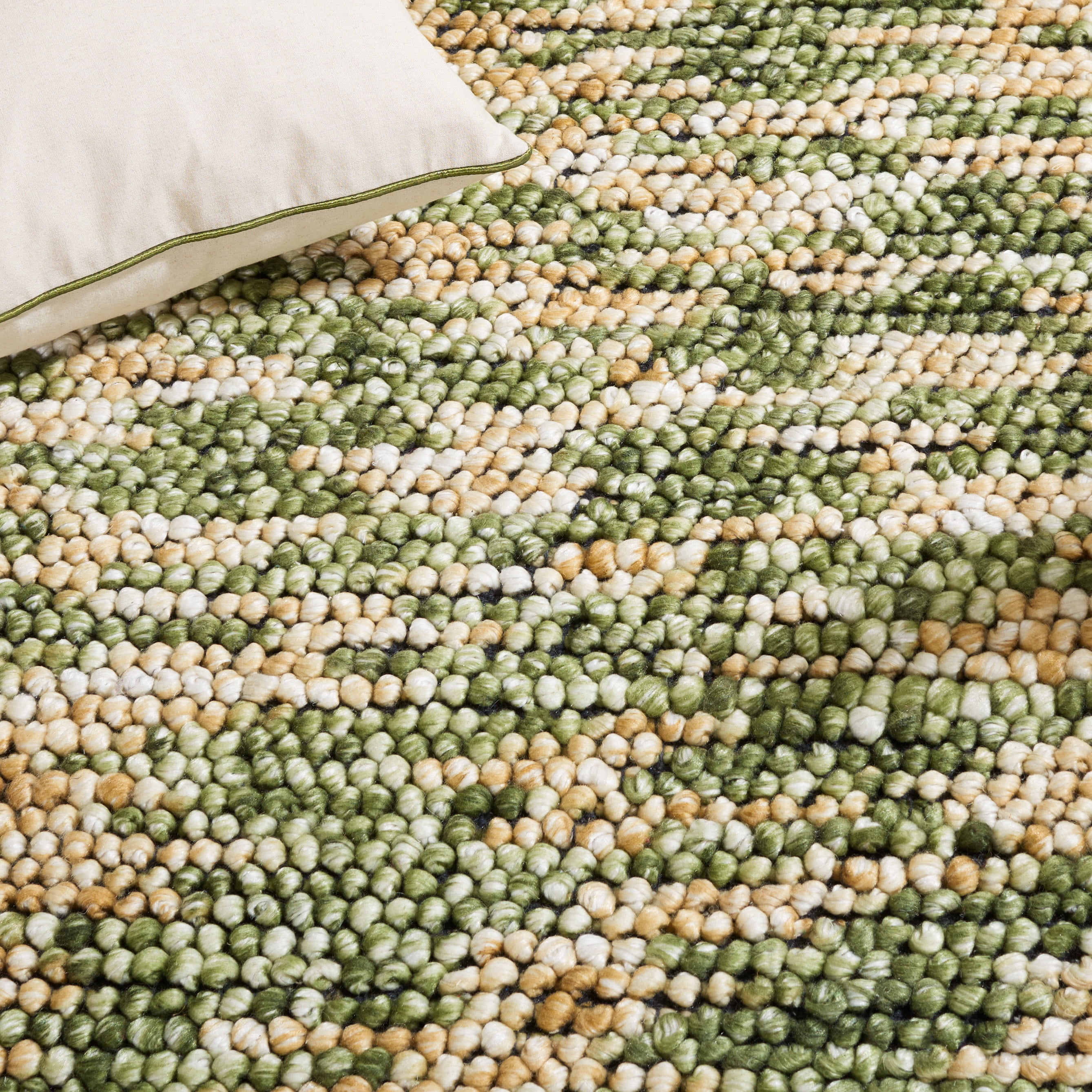 SAFAVIEH Natura Shelby Abstract Area Rug, Yellow/Green, 2' x 3'