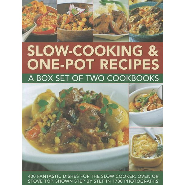 SlowCooking & OnePot Recipes A Box Set of Two Cookbooks 400