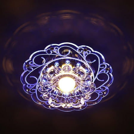 

Mittory Modern Crystal LED Ceiling Light Living Room Chandelier Aisle Corridor Light 5W