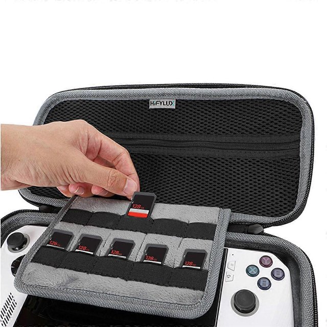 Estuche de transporte de EVA, bolsa de almacenamiento protectora impermeable, anticaídas, a prueba de golpes, reemplazo para Ally Black