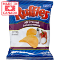 thumbnail image 1 of Ruffles All Dressed Potato Chips, Iconic Ridged Savory Snack, 48-Count Bulk Vending Case (40 g Individual Bags), 1 of 2