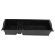 thumbnail image 2 of Car Armrest Storage Box Matte Black with 2 Rubber Pads Replacement for Raptor F150 2015‑2021, 2 of 9