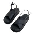 thumbnail image 3 of Sandalia con tiras cruzadas de suela gruesa,Sandalias con tiras cruzadas para mujer Sandalias de verano para mujer Sandalias con tiras cruzadas para mujer Resultados impresionantes, 3 of 8