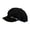 Black, variant on Womens Sun Hat Women Pu Leather Newsboy Cabbie Painter Beret Cap White One Size