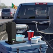 Yonanas Portable Shaved Ice Maker Cordless and Rechargeable Hands-Free Operation for Fluffy Snow Cones, Slushies and Frozen Drinks, USB-C Charging