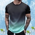 thumbnail image 2 of Playeras Deportivas Para Hombre, Transpirables, De Verano, Para Hacer Ejercicio, De Seda Helada, 2 of 4