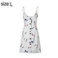thumbnail image 2 of Summer dress for women, Polyester, Multicolor, L, 2 of 6