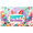 1A, variant on Colorful Design Banner Easter Theme Donut Decor for Kids Party Indoor Celebration