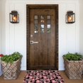 thumbnail image 4 of Kdxio Lilies Flowers,16" x 24", Non-Slip Front Door Mats,Outdoor Welcome Mat Washable, 4 of 9