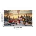 thumbnail image 1 of Adornos navideños de tela, adornos navideños para puerta de garaje, pancartas navideñas grandes, decoración para colgar en la puerta, decoración para fotografía de garaje, adornos navideños para el ho, 1 of 1