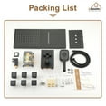 thumbnail image 2 of Boyel Living Wall Mount 22" Rectangular 2-Function Rainfall Waterfall Shower Head 4 Function Thermostatic Shower Faucet System , with 6 Body Jets,Matte Black, 2 of 9