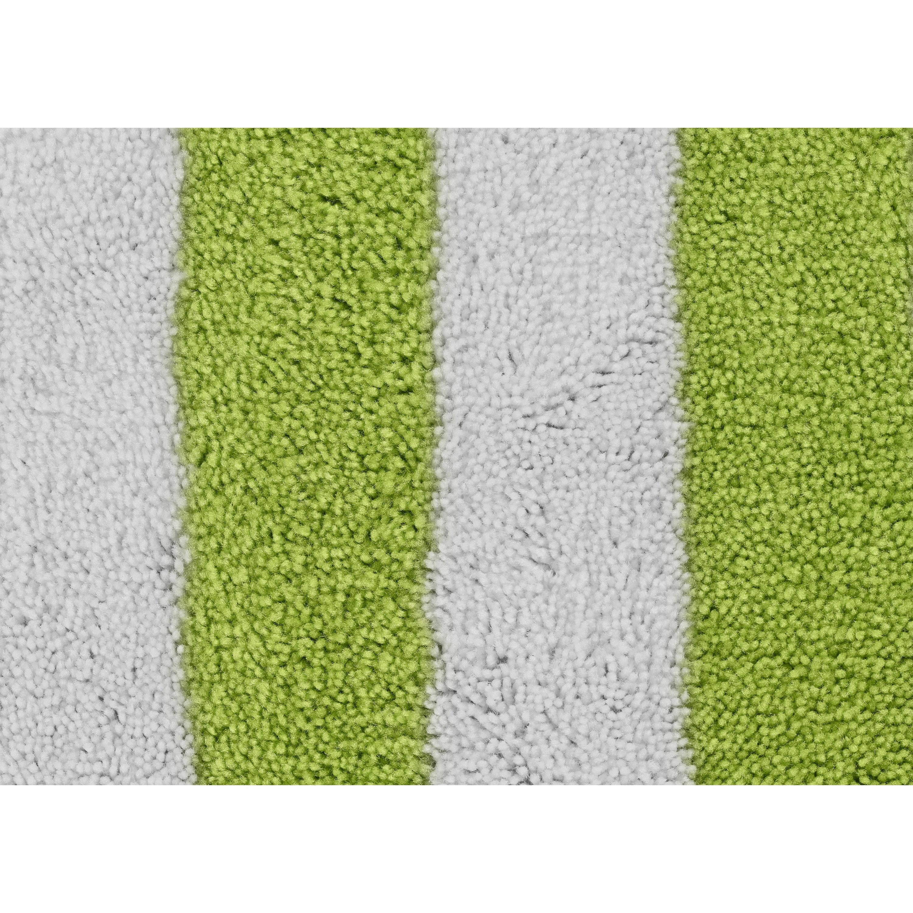 Garland Rug Beach Stripe 2-Piece Bath Rug Set – Non-Slip, Washable, Quick-Dry Bath Mats