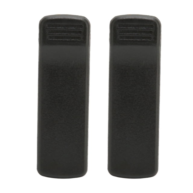 Accesorios para walkie talkie, 2 piezas Clip para cinturón de radio Clip para cinturón de radio Clip para cinturón de radio bidireccional Solución innovadora