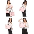 thumbnail image 6 of Xiangyi Women Fashion Handbags Wallet Tote Bag Shoulder Bag Top Handle Satchel Purse Set 4pcs, 6 of 17