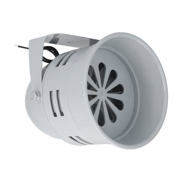 Alarma de motor de plástico con sonido alto y base ajustable, fácil de instalar, bocina de sirena vintage de alta resistencia para escuelas, CA 200-240 V