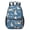 Spaniel and Bone, variant on French Bulldog and Dog Paw Print 17" School Backpacks for Teens,Waterproof Oxford Fabric,S-Shape Padded Straps for School,Travel,Hiking,Camping