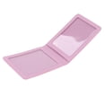 thumbnail image 4 of Tarjeta de crédito de cuero Titular de la licencia de conducir Monedero ID Bolsillos delgados a prueba de agua Rosado Colcomx Estuche de tarjeta de crédito comercial, 4 of 7