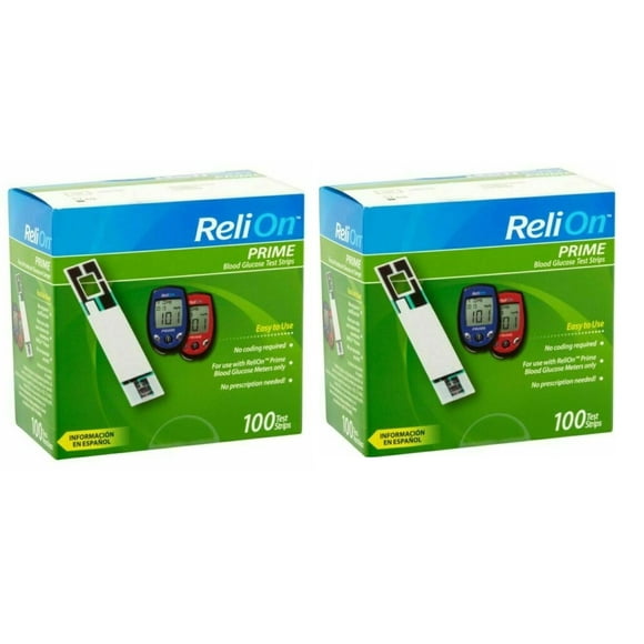 ReliOn Blood Glucose Test Strips