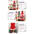 thumbnail image 4 of Cubierta de botella Calcomanía de Navidad Decoración de Navidad Decoración de Navidad a prueba de polvo Dulce regalo Festival Accesorios Kits de decoración para fiestas Patrón de árbol de Navidad Yuarrent HA069706-04, 4 of 6