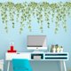 thumbnail image 2 of Diseño colgante, pegatinas de pared de vid verde, calcomanías de plantas verdes literarias frescas, escena de primavera, Mural artístico de pared DIY desmontable, 2 of 5