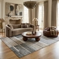 thumbnail image 3 of Rug Branch Eclipse Mid-Century Modern Indoor Area Rug, Brown Grey, Geometric - Living Room, Bedroom, Dining Room, and Office, 3 of 6