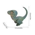 thumbnail image 5 of Nuevas estatuas de jardín de dinosaurios, adorno de resina Velociraptor, estatua de dinosaurio realista para decoración de mesa de jardín Aespa kaili Sencillez, 5 of 5