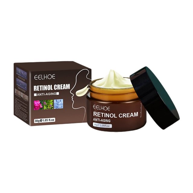 Crema hidratante Facial de Retinol, reafirmante de arrugas, Lifting, blanqueamiento, cuidado de la piel Facial, antienvejecimiento, 30g Fivean unisex